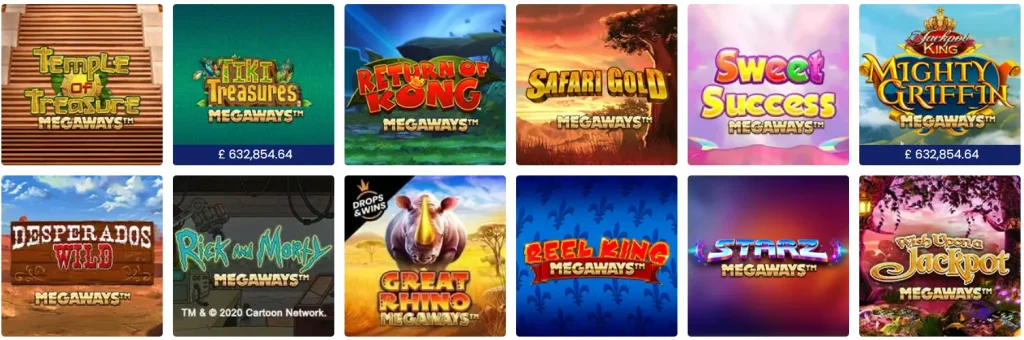 Gala spins Megaways Slots